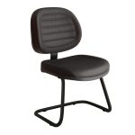 Cadeira Executiva Costurada Base em “S” PRETA – Corino Preto – 31014 Master Móveis para Escritório Cadeiras Fixas 10 Cadeira Executiva Costurada Base em “S” PRETA – Corino Preto – 31014 Master Móveis para Escritório Cadeiras Fixas 10