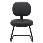 Cadeira Executiva LISA Base em “S” – Corino Preto – 31013 Master Móveis para Escritório Cadeiras Fixas 12