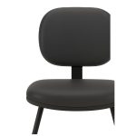 Cadeira Executiva LISA Base em “S” – Corino Preto – 31013 Master Móveis para Escritório Cadeiras Fixas 16