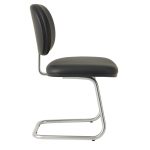 Cadeira Executiva LISA Base em “S” CROMADA – Corino Preto – 31015 Master Móveis para Escritório Cadeiras Fixas 11 Cadeira Executiva LISA Base em “S” CROMADA – Corino Preto – 31015 Master Móveis para Escritório Cadeiras Fixas 11