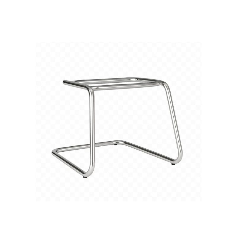 Cadeira Executiva LISA Base em “S” CROMADA – Corino Preto – 31015 Master Móveis para Escritório Cadeiras Fixas 7