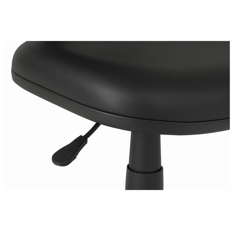 Cadeira Executiva LISA Giratória Sem Braços – Corino Preto – 31000 Master Móveis para Escritório Executiva 6