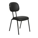 Cadeira Secretária 04 pés – Cor Preto – PMD – 31102 Master Móveis para Escritório Cadeiras Fixas 10 Cadeira Secretária 04 pés – Cor Preto – PMD – 31102 Master Móveis para Escritório Cadeiras Fixas 10