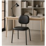 Cadeira Secretária 04 pés – Cor Preto – PMD – 31102 Master Móveis para Escritório Cadeiras Fixas 17 Cadeira Secretária 04 pés – Cor Preto – PMD – 31102 Master Móveis para Escritório Cadeiras Fixas 17