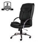 Cadeira Presidente MIDHAS Giratória – ENJOY – Cor Preto – 32963 Master Móveis para Escritório Presidente 9