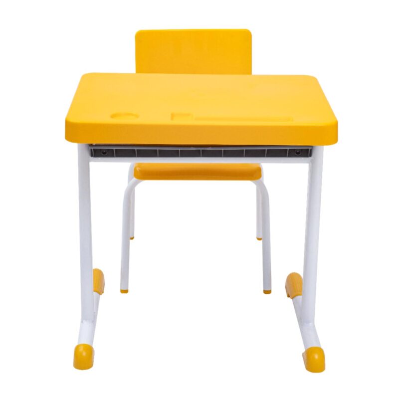 Kit Escolar Individual – (Mesa e Cadeira) – INFANTIL 03 a 06 Anos COR AMARELO – 41087 Master Móveis para Escritório Infantil 5