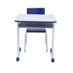 Kit Escolar Individual AZUL – (Mesa e Cadeira) – INFANTIL – MADEIRA – COR AZUL – 40085 Master Móveis para Escritório Infantil 8