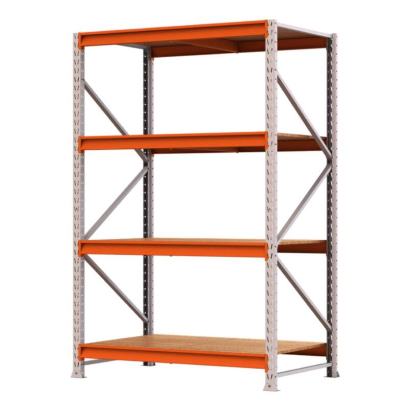 Prateleira Porta Pallet com 04 Bandejas – 3,00×1,80×0,80m – PMD – 11089 Master Móveis para Escritório Porta Pallets 3