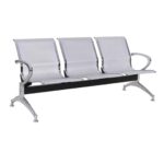 Longarina AEROPORTO com 03 Lugares – Cor Cromado 33108 Master Móveis para Escritório Longarinas 7