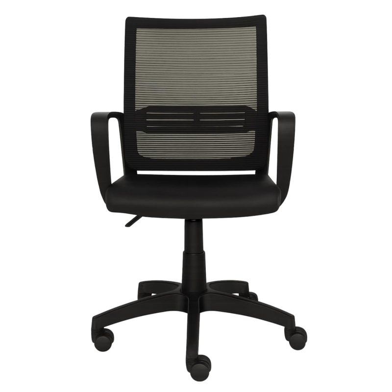 Cadeira de Escritório Diretor Tela MAYA c/ braço – Cor Preto – 34029 Master Móveis para Escritório Cadeira de Tela 4