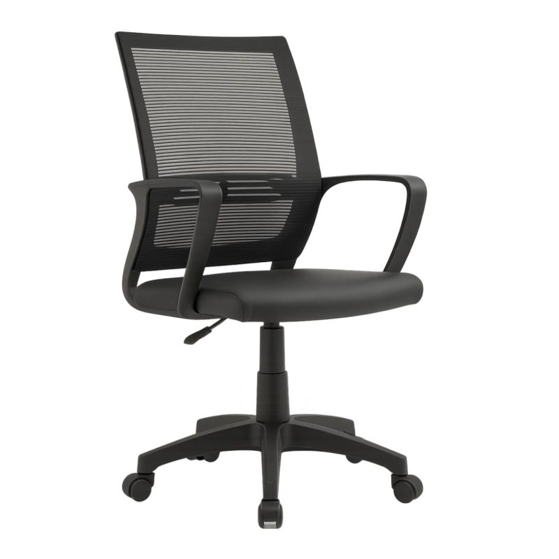 Cadeira de Escritório Diretor Tela MAYA c/ braço – Cor Preto – 34029 Master Móveis para Escritório Cadeira de Tela 2