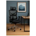 Cadeira de Escritório Presidente Tela TITAN – Cor Preto – 30067 Master Móveis para Escritório Cadeira de Tela 17