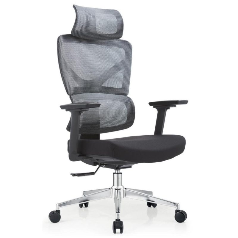 Cadeira de Escritório Presidente Tela TITAN – Cor Preto – 30067 Master Móveis para Escritório Cadeira de Tela 2