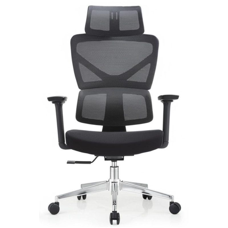 Cadeira de Escritório Presidente Tela TITAN – Cor Preto – 30067 Master Móveis para Escritório Cadeira de Tela 6