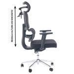 Cadeira de Escritório Presidente Tela ÉDON – Cor Preto – 30066 Master Móveis para Escritório Cadeira de Tela 13