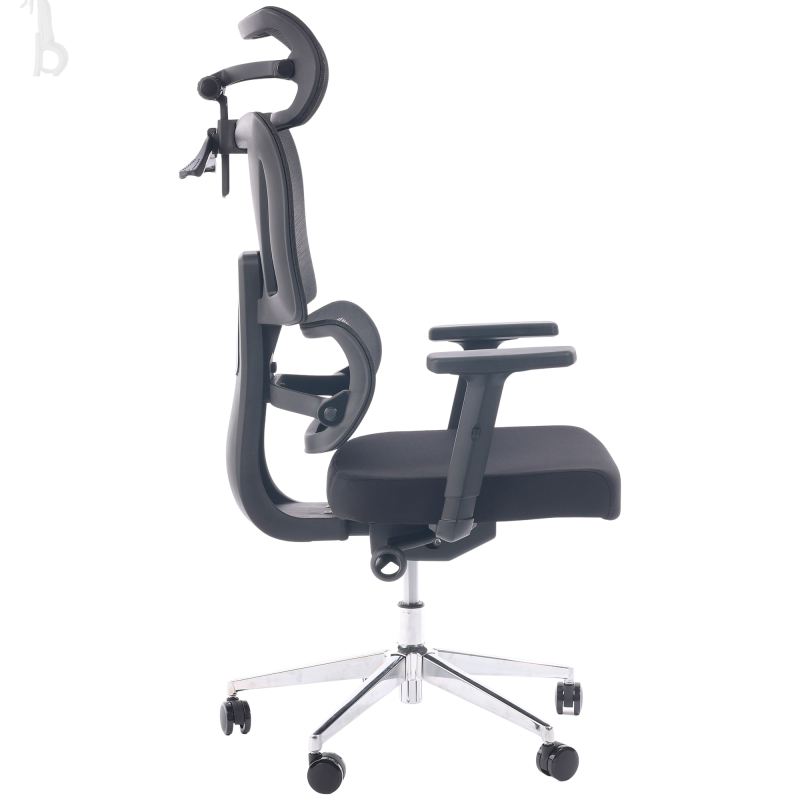 Cadeira de Escritório Presidente Tela ÉDON – Cor Preto – 30066 Master Móveis para Escritório Cadeira de Tela 4