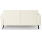 Poltrona para Escritório ROMA 03 Lugar – Corino – Cor NUDE – 60072 Master Móveis para Escritório Sofá Escritório 11