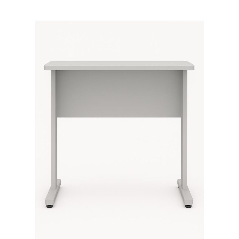 Mesa Escritório 0,80×0,60m – JOB – CINZA/CINZA – 43087 Master Móveis para Escritório JOB Cinza 15 mm 3
