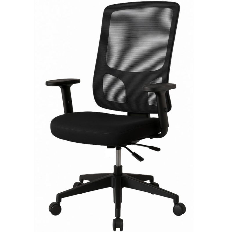 Cadeira de Escritório Tela PRYUS Back System – Cor Preto – 20099 Master Móveis para Escritório Cadeira de Tela 2