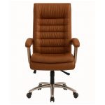 Poltrona Presidente LUXO c/ mola Ensacada – COR CARAMELO – 30059 Master Móveis para Escritório Presidente 11