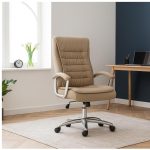 Poltrona Presidente LUXO c/ mola Ensacada – COR FENDI – 30061 Master Móveis para Escritório Presidente 16