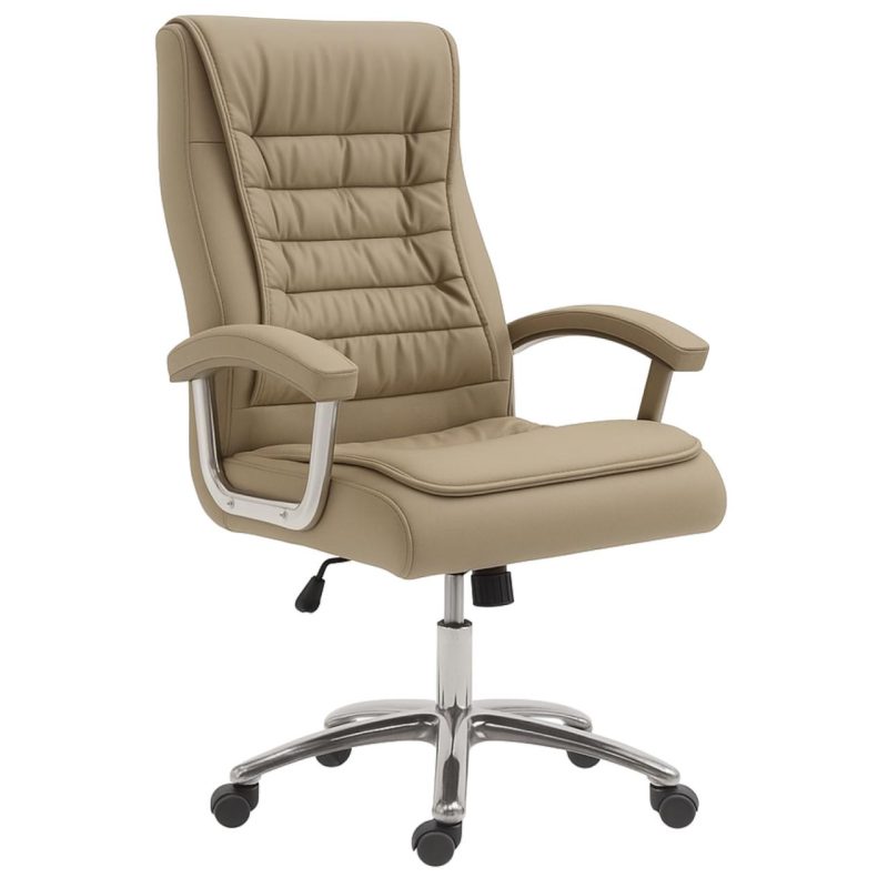 Poltrona Presidente LUXO c/ mola Ensacada – COR FENDI – 30061 Master Móveis para Escritório Presidente 2