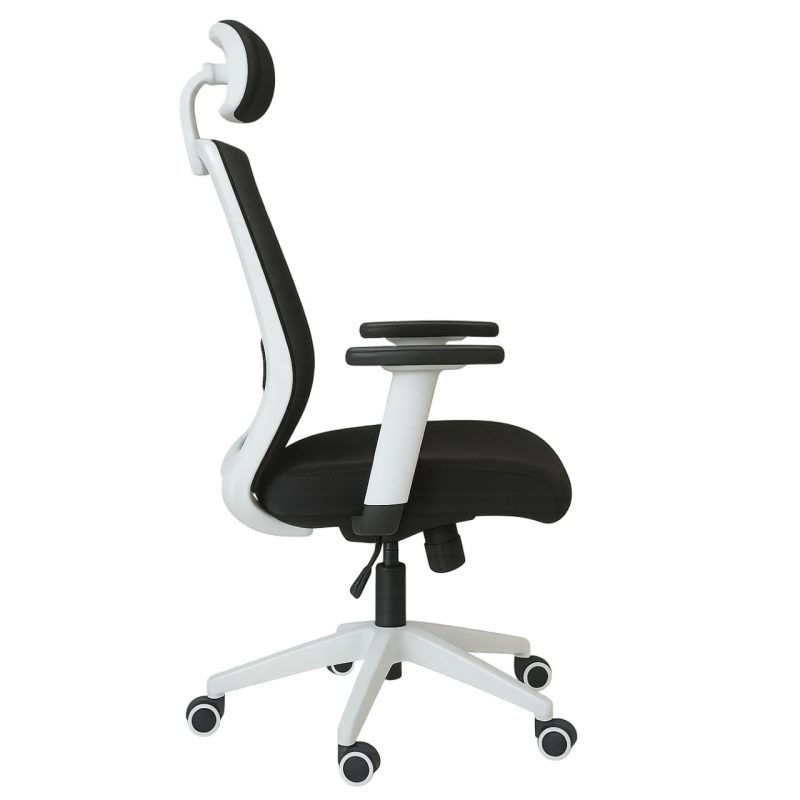 Cadeira de Escritório Tela WAY BRANCA – Cor BRANCA / PTO – 20080 Master Móveis para Escritório Cadeira de Tela 3