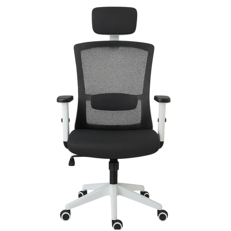Cadeira de Escritório Tela WAY BRANCA – Cor BRANCA / PTO – 20080 Master Móveis para Escritório Cadeira de Tela 4