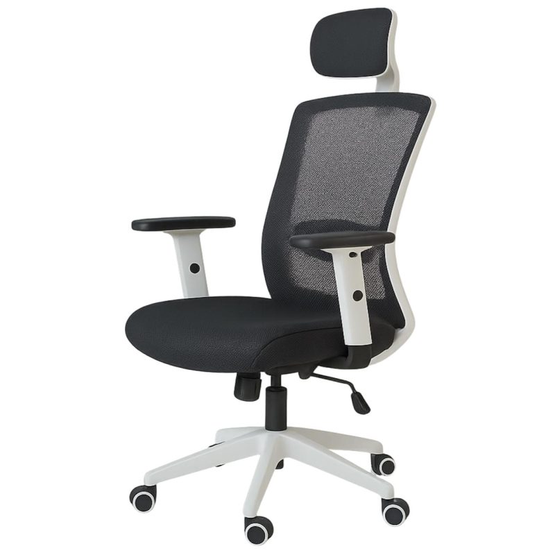 Cadeira de Escritório Tela WAY BRANCA – Cor BRANCA / PTO – 20080 Master Móveis para Escritório Cadeira de Tela 2
