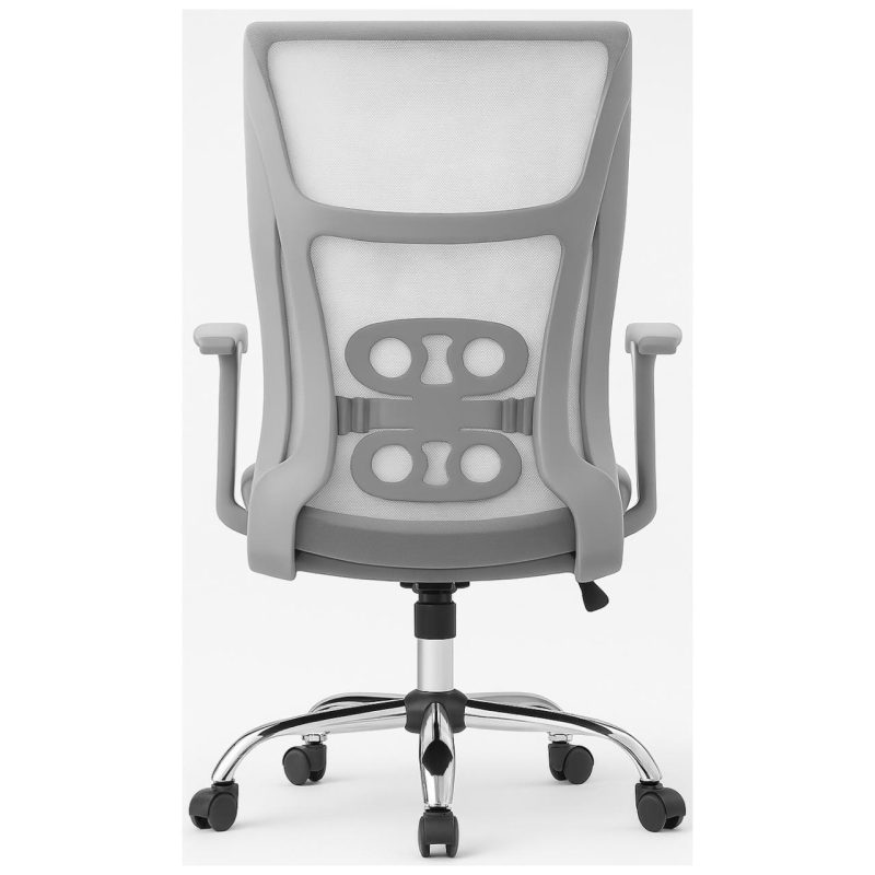 Cadeira de Escritório Tela NAVI CINZA – COR CINZA – 20081 Master Móveis para Escritório Cadeira de Tela 5