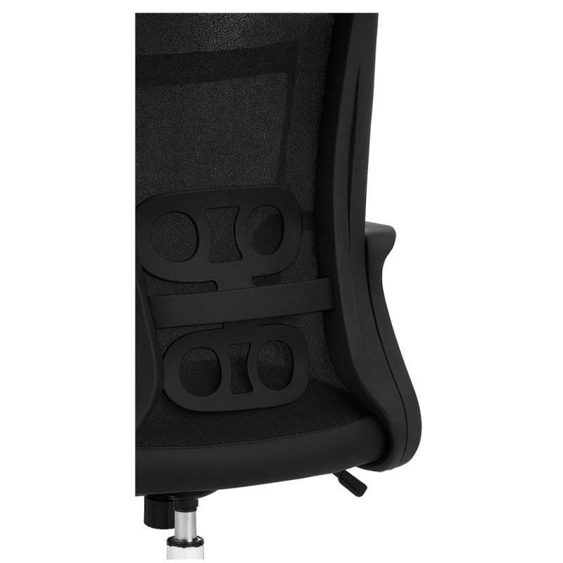 Cadeira de Escritório Tela NAVI – Cor PRETA – 20082 Master Móveis para Escritório Cadeira de Tela 7