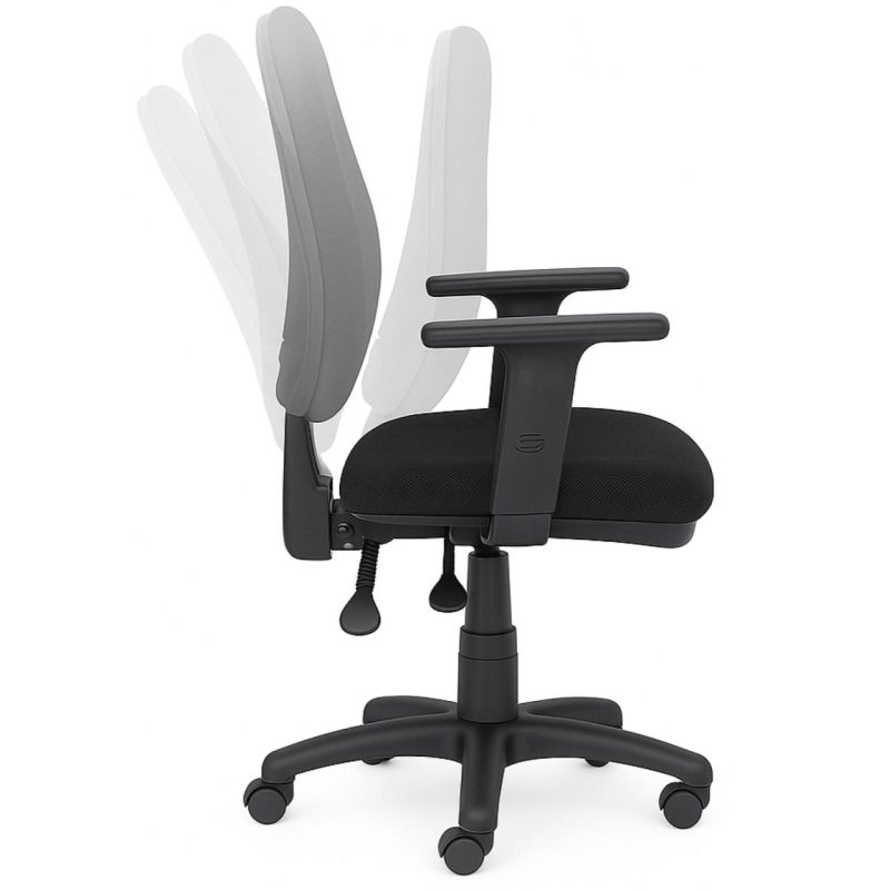 Cadeira de Escritório Ergonômica AXYS – Cor Preta – 20091 Master Móveis para Escritório Diretor 3