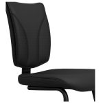 Cadeira de Escritório B-ONE Base em “S” Preta – Corino Preto – 31032 Master Móveis para Escritório Cadeira Fixa Estofada 14