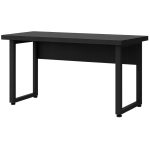 Mesa Escritório PÉ QUADRO – 1,70×0,70m – S/ Gavetas – PRETO / PRETO – 26003 Master Móveis para Escritório Linha 40mm Preto / Preto 11