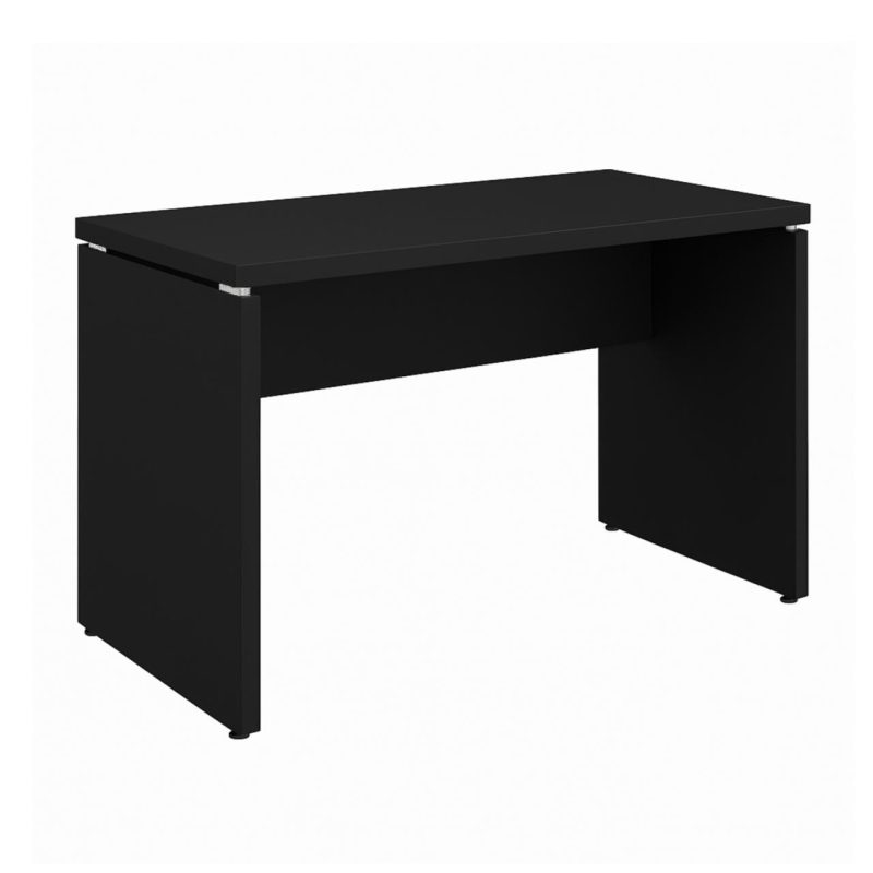 Mesa Escritório 1,50×0,60m – S/ Gavetas – PRETO/PRETO – 26006 Master Móveis para Escritório Linha 40mm Preto / Preto 2