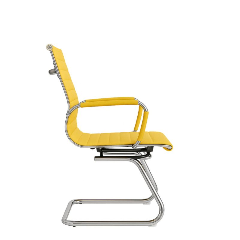 Cadeira INTERLOCUTOR Charles Eames Esteirinha – COR PASTEL – 32724 Master Móveis para Escritório Cadeira Fixa Estofada 3