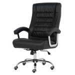 Poltrona LUXO IMPORTADA Concha Dupla Syncron – Couríssimo Preto – 30017 Master Móveis para Escritório Presidente 13