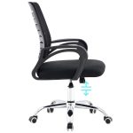 Cadeira para Escritório Tela OZY com Braço – Cor Preta – 30055 Master Móveis para Escritório Cadeira de Tela 10