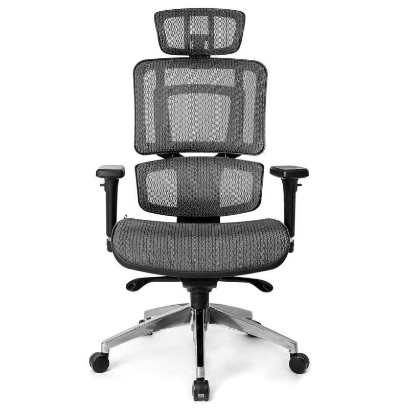 Cadeira de Escritório Presidente TELA DOM – Cor Preta – 32869 Master Móveis para Escritório Cadeira de Tela 5